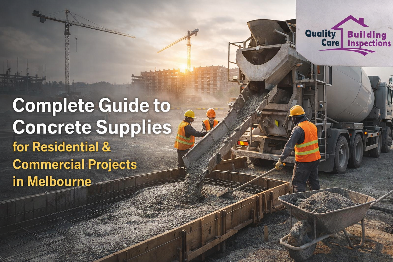 concrete supplies in Melbourne