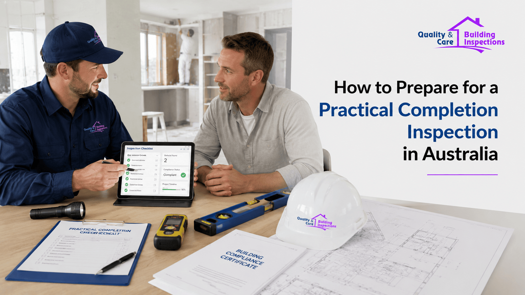 practical completion inspection in Australia